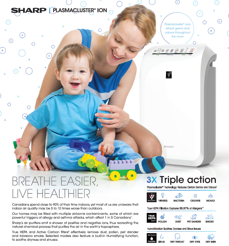 Sharp Plasmacluster Ion Mother and Child