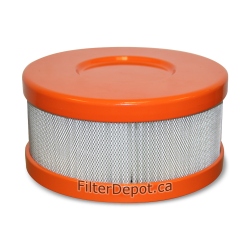 Amaircare 90A04ORSO (90-A-04OR-SO) Snap-On HEPA Filter Orange for Amaircare Roomaid Mini