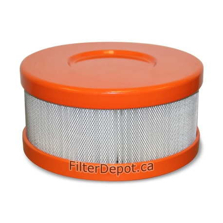 Amaircare 90A04ORSO (90-A-04OR-SO) Snap-On HEPA Filter Orange for Roomaid Mini