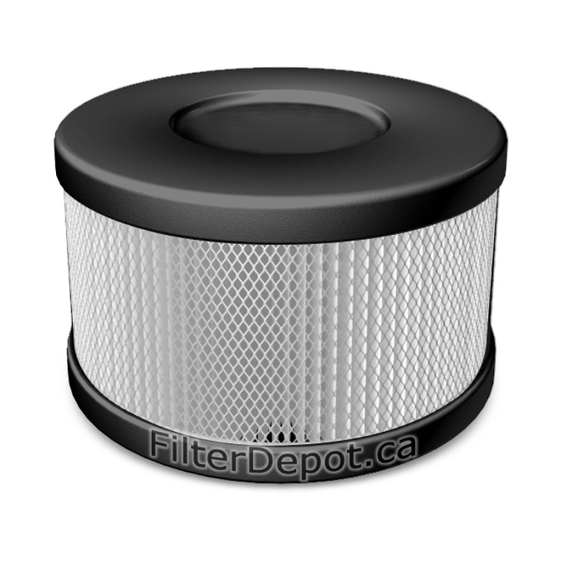 Amaircare 90-A-53BS-SO Snap-On HEPA Filter Black for