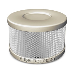 Amaircare 90A53SSSO (90-A-53SS-SO) Snap-On HEPA Filter Sandstone for Roomaid Air Purifier