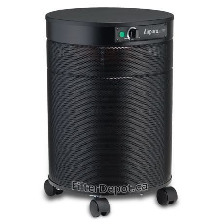  AirPura G600DLX Elevated Multiple Chemical Sensitivity Air Purifier Black