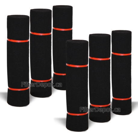 Amaircare 92A1601ET (92-A1601-ET) Inner Carbon Blanket Filter 6 pk.