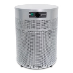 AirPura T400DLX Heavy Tobacco Smoke Air Purifier Silver