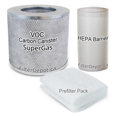 AirPura S400DLX SuperGas Filter Bundle