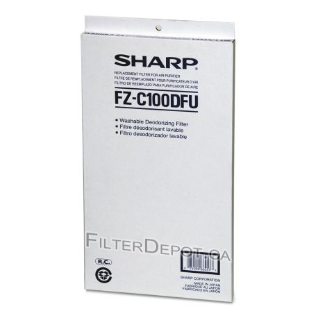 Sharp FZ-C100DFU (FZC100DFU) Replacement Carbon Filter