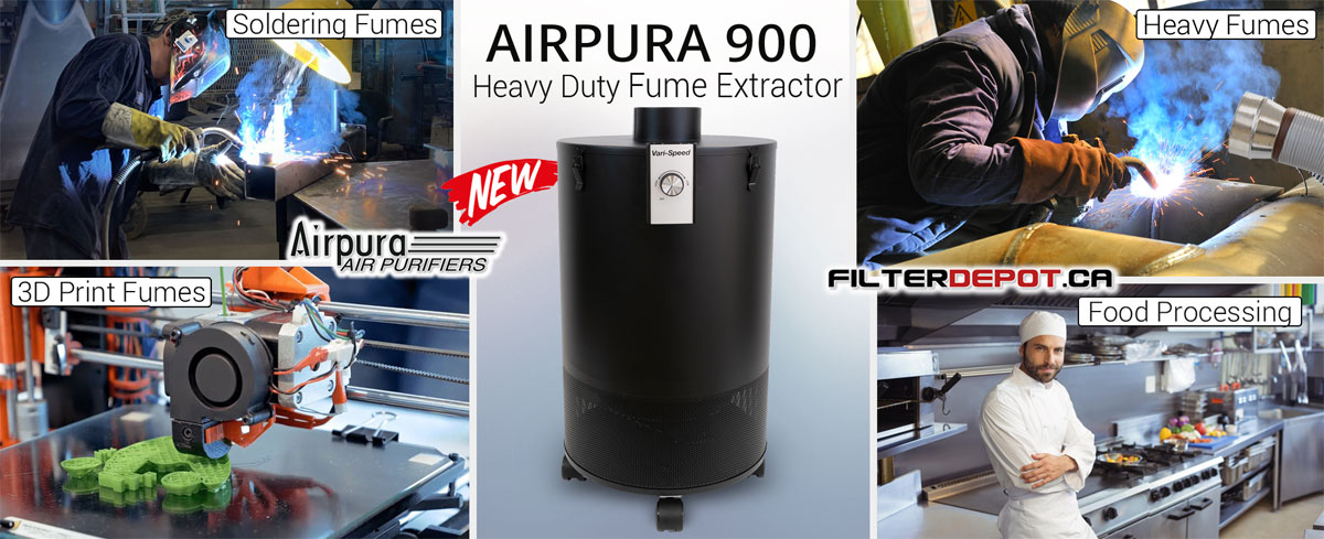 AirPura 900 Fume Extractor Air Purifier