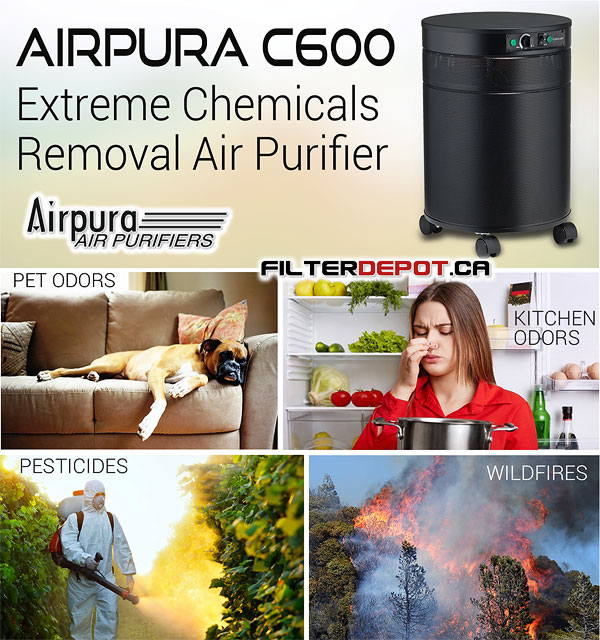 AirPura C600 Extrene Chemical Removal Air Purifier