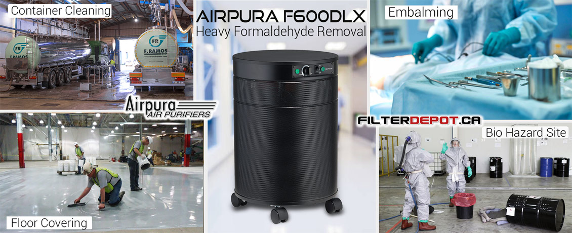 ArPura F600DLX Heavy Duty Formaldehyde Removal Air Purifier at FilterDepot.ca