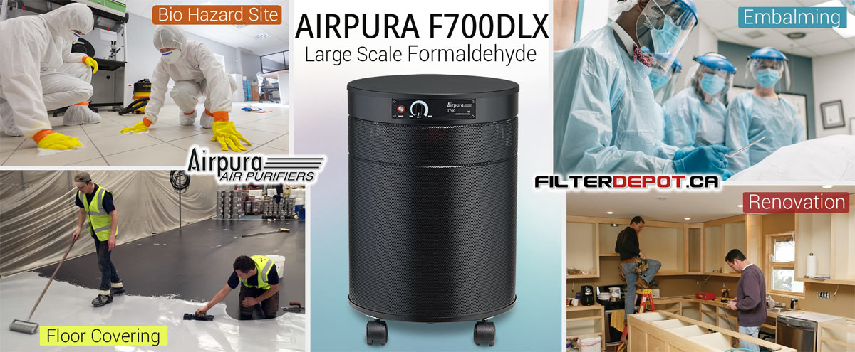 ArPura F700DLX Large Scale Formaldehyde Removal Air Purifier at FilterDepot.ca