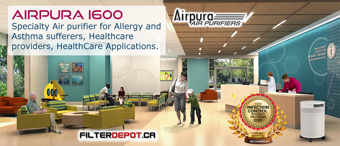 ArPura I600 HealthCare Air Purifier at FilterDepot.ca