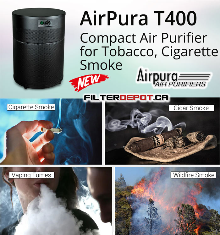 AirPura T400 Tobacco Smoke Air Purifier