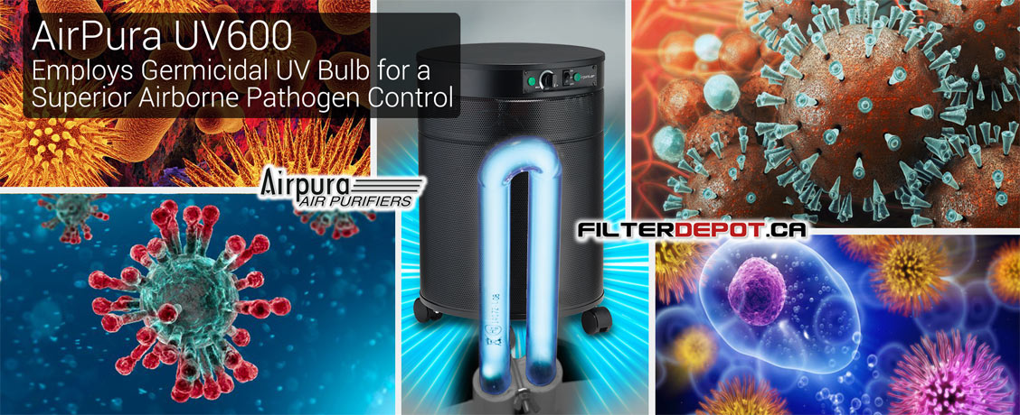 ArPura UV600 Pathogen Control Air Purifier at FilterDepot.ca