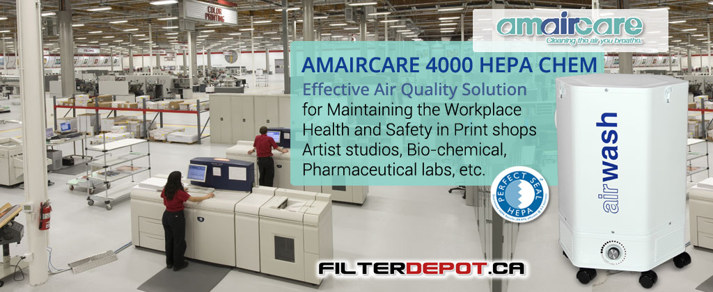 Amaircare 4000 HEPA CHEM Commercial Air Purifier at FilterDepot.ca